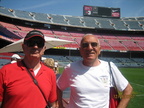 2009 Antonio e Gennaro nello stadio di Barcellona