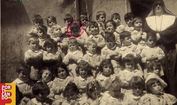 1951 asilo di passiano con Giuseppe (pinuccio) Sorrentino