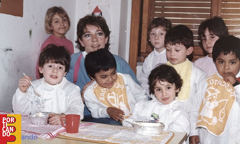 1980 circa Rosaria Langiano e in basso a sinistra Pasqualino Della Rocca