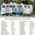 1992 1993 scuola materna corpo di Cava sezione unica maestre Anna Ciliento Antonina Passalacqua nomi