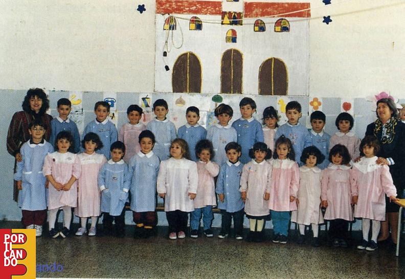 1992 1993 scuola materna corso mazzini sezione A maestre Antonietta D'episcopo Rosa Fasano