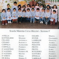 1992 1993 scuola materna corso mazzini sezione F maestra Maria Siani nomi