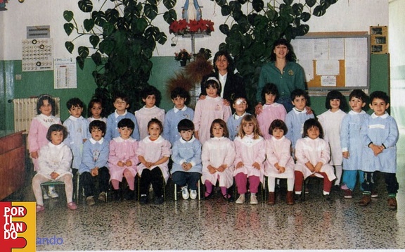 1992 1993 scuola materna passiano sezione D maestre Lucia Rispoli Felicia Vallone