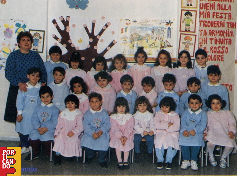 1992 1993 scuola materna via filangieri sezione C maestra Maria Teresa Pizzo