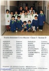 Mazzini 1992-1993 classe III sezione D maestre De Angelis Melillo Palescandolo Rosiello Vitolo nomi