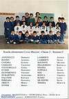 Mazzini 1992-1993 classe II sezione C maestre Mazzotta Petruzzelli Sessa nomi