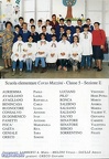 Mazzini 1992-1993 classe V sezione E maestre Lamberti Meloni Saulle nomi