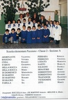 Passiano 1992 1993 classe II sezione A maestre Boccella De Martino Melone Volpe Perrino nomi