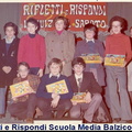 Balzico 1972 1973 scuola media  Rifletti e rispondi ( foto di Gennaro Camardella )