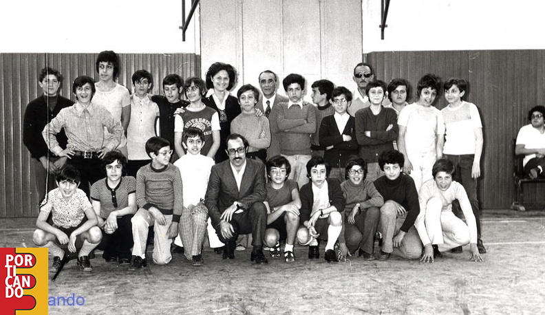 Trezza 1972 1973 prof Lucia Avigliano e Giovanni Santoriello