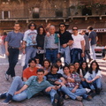 SCI 1994 1995 la V E in gita a Siena con il prof Ciccio Albano (foto di Gianluca Senatore)
