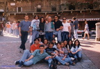 SCI 1994 1995 la V E in gita a Siena con il prof Ciccio Albano (foto di Gianluca Senatore)