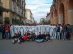 SCI 2005 Manifestazione di studenti
