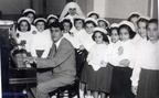 1954 festa scolastica fra le altre Maria Russo e Lucia Granozio