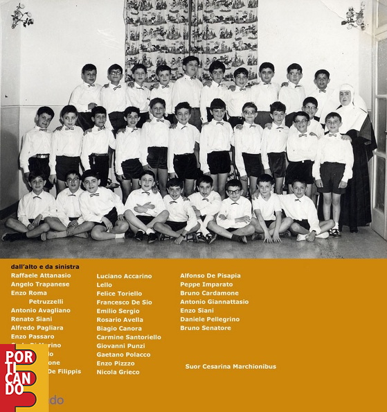 1964 Classe di suor Cesarina ( foto e ricordi di Bruno Cardamone )