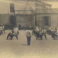 1900 circa lezione di ginnastica al collegio (foto di Giovanni Gentile)