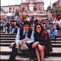 1990 Trinit├á dei monti Lello Adinolfi e Rosita Della Monica