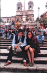 1990 Trinit├á dei monti Lello Adinolfi e Rosita Della Monica