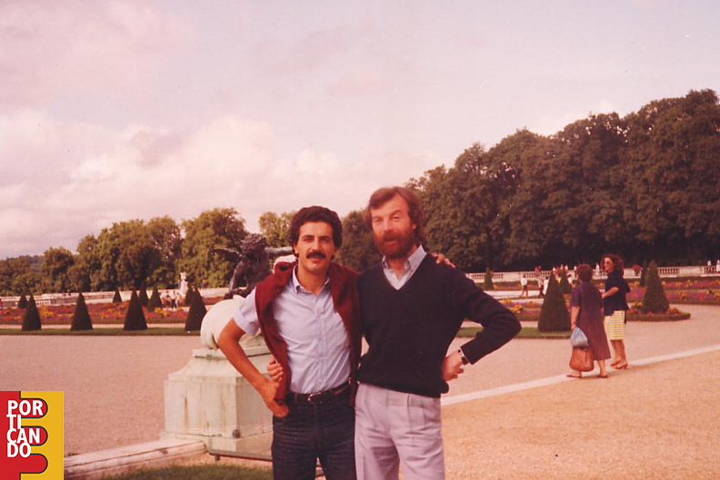 1982 Delio Trezza e Ugo Palma a Versailles