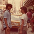 1987 circa Pasquale Lupi Milite e Gianfranco Sica ad Atene