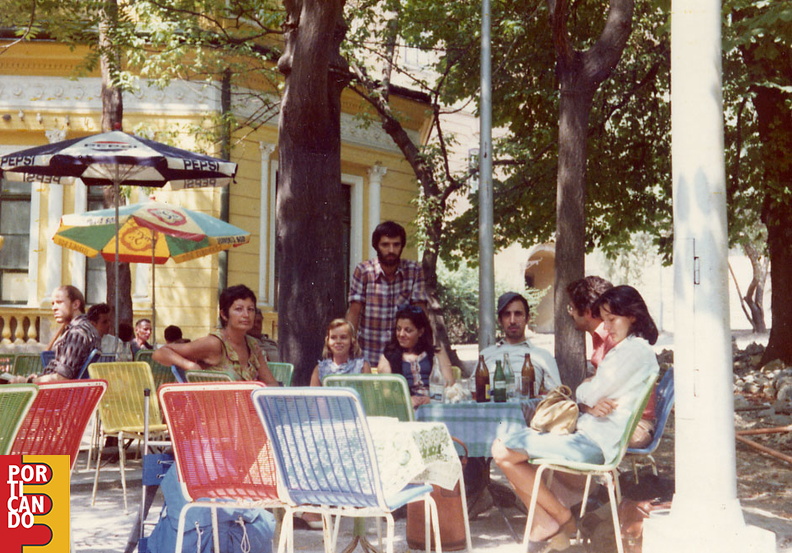 1976 Mimmo Rosalba Adriana Enzo e Carlo a Pecs (ungheria )