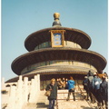 2000 circa ANTONIO SARTORI E IOLANDA PINTO tempio impero cinese CITTA' PROIBITA PECHINO CINA