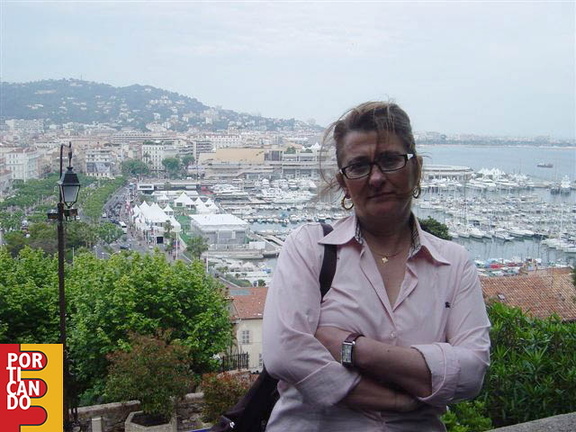 2005 Giovannella Avagliano al festival del cinema Cannes 2005