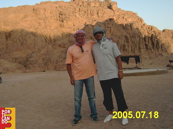 2005 Lello Adinolfi e Toni De Rosa - Sharm - Deserto del Sinai
