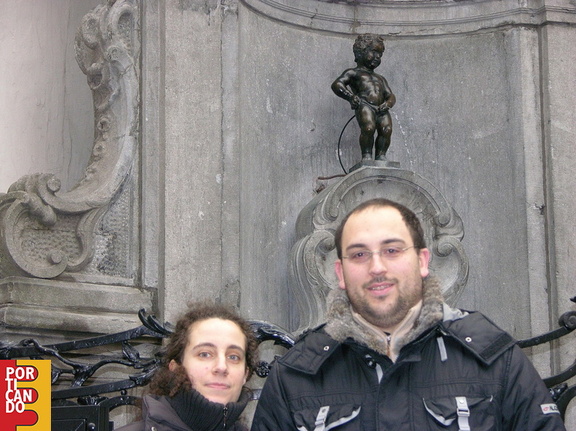 2005 Tony Lorito e Lucia Panzella a  Bruxelles