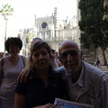 2012 maggio Rosaria e Carlo davanti all'alcazar di siviglia