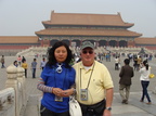 Vincenzo Nicoletta con la moglie in Cina