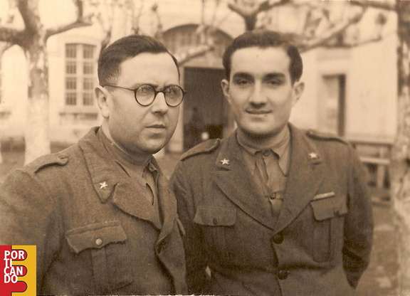 1942 Leopaldo Carmine e  Antonio Bisogno detto  mandiciotto a Villa Alba