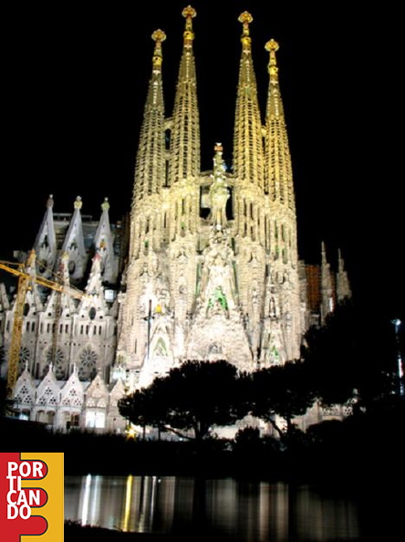 Spagna Barcellona la Sagrada Familla 2