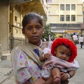 Woman with baby -Bombay-