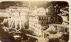 1900 circa vista della Abazia Benedettina