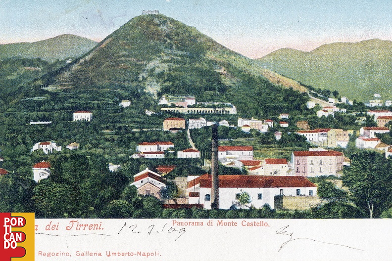 panorama di monte castello 1909