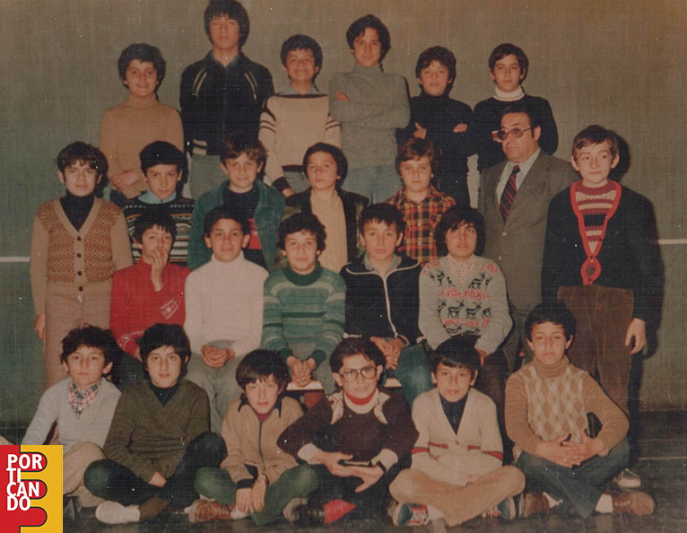 1975 circa scuola media di  renato