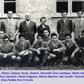 FOTO NUM -  033  -  1956 1957 I B di Enzo Senatore Filipo Giordano Italo Cavallo Antonio Naddeo Nicola Cutignano Mario Lamberti