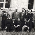 FOTO NUM -  034  -  1956 1957 II A Classe di Mariella Avigliano Angelini prof Infranzi Bruno Nuzzo Palmieri