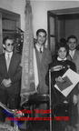 FOTO NUM -  045  -  1957 1958 inaugurazione anno scolastico Bruno De Pisapia e Cettina Paolillo
