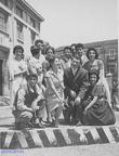 FOTO NUM -  071  -  1959 III Liceo Classico sez.B gita scolastica Rosa Panzella Gennaro Avallone etc