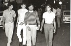 1969 Giovanni Lepre (con i baffi ) i fratelli Adinolfi e Giordano