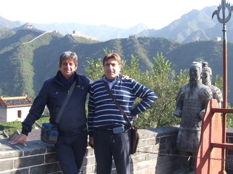Lello Adinolfi e Tonino Fausto in Cina