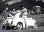 1965 lago laceno Antonio Ferraioli e Arturo Pepe