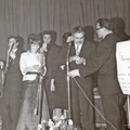 1970 circa il prof Crescitelli fra Santa De Marco e Felice Scermino