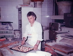 1990 Ciro Avagliano fornaio al lavoro