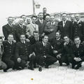 1959 vigili urbani all'hotel scapolatiello con Eugenio Abbro Riccardo Romano Daniele Caiazza Musumeci