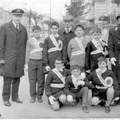 1985 circa Il comandante dei vigili Forte con Piccoli vigili