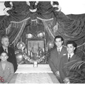 1958 Antonio Davide con il personale della pasticceria Avallone alla festa di SantAntonio Abate 1