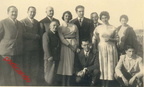 1960 circa Mario Pepe Diego Criscuolo Fiuseppe Ferrazzi Vincenzo Roma Adele Ferrazzi Giuseppe Gemmabella Gennaro Avallone Avallone etc